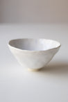 Handpinched porcelain bowl