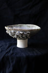 Crater Porcelain footed bowl