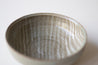 Bowl with white lines